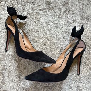 Aquazzura Black Women's Heels Size 38